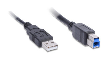 USB-Stecker werden verwendet, um Waagen mit USB Schnittstellen mit einem Computer zu verbinden.